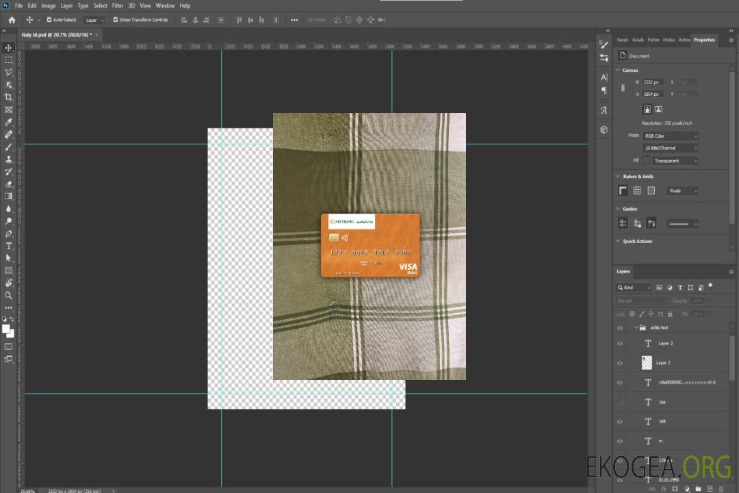 Banque d'Égypte d'Alexandrie carte de débit visa photolook , avant template Banque d'Égypte d'Alexandrie carte de débit visa photolook , avant template